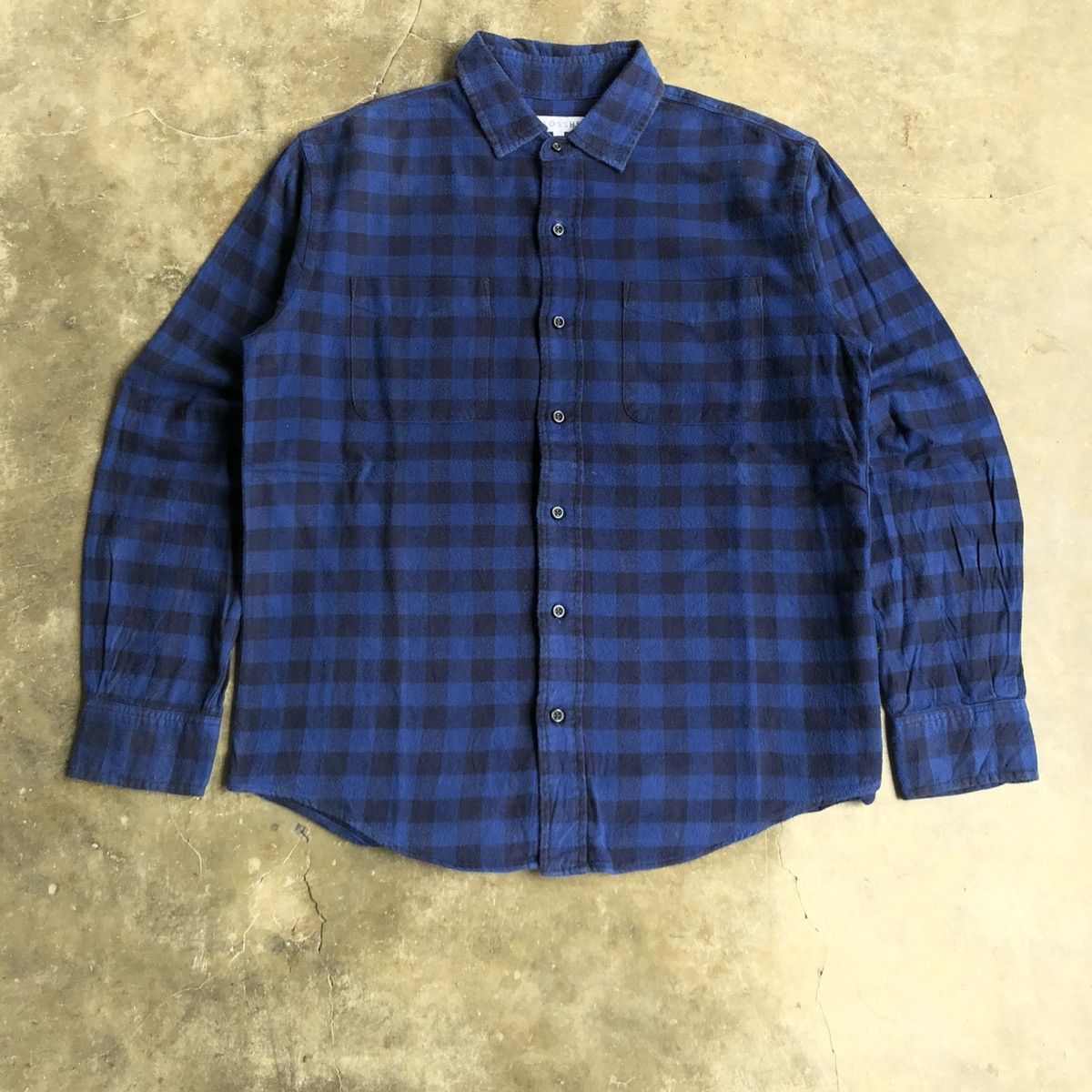 Sugar Cane 2000s Closshi Japan Flanel Plaid Long Slevee Shirt Button Up Size US XL / EU 56 / 4 - 5 Thumbnail