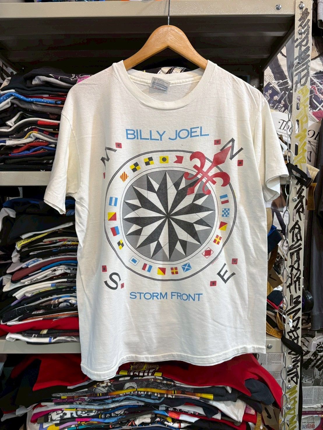 Band Tees Billy Joel vintage 1990’s Size US L / EU 52-54 / 3 - 1 Thumbnail