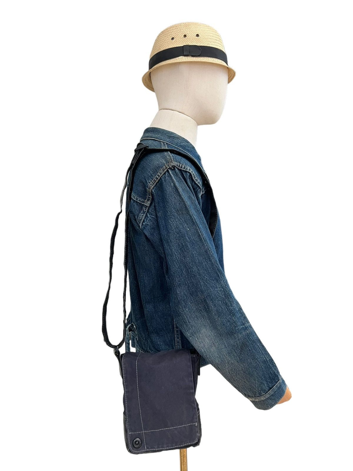 Yohji Yamamoto Vintage Yohji Yamamoto Y’saccs Hybrid Mini Sling Bag Size ONE SIZE - 6 Thumbnail