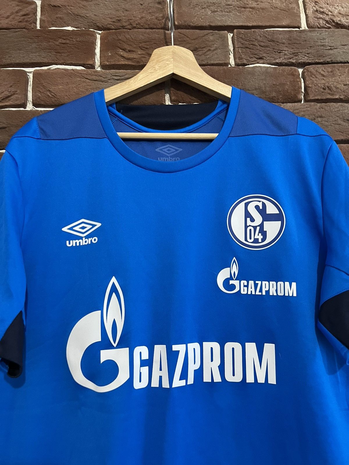Umbro Rare Vintage 00s Schalke 04 Umbro y2k Football Soccer Jersey Size US XL / EU 56 / 4 - 3 Thumbnail