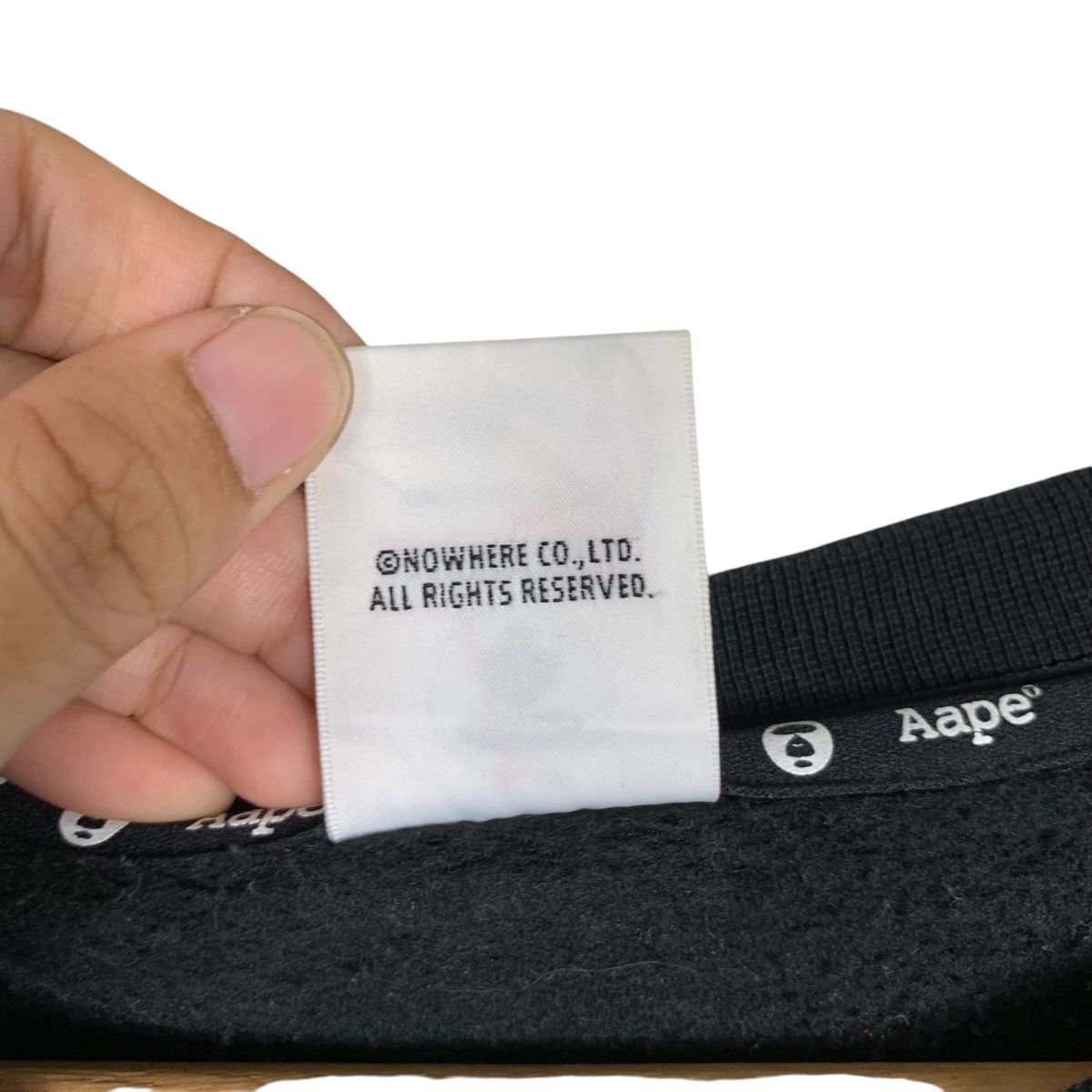 Aape AAPE Somewhere in the Aape Universe Sweatshirt #1518-C68 Size US L / EU 52-54 / 3 - 14 Thumbnail