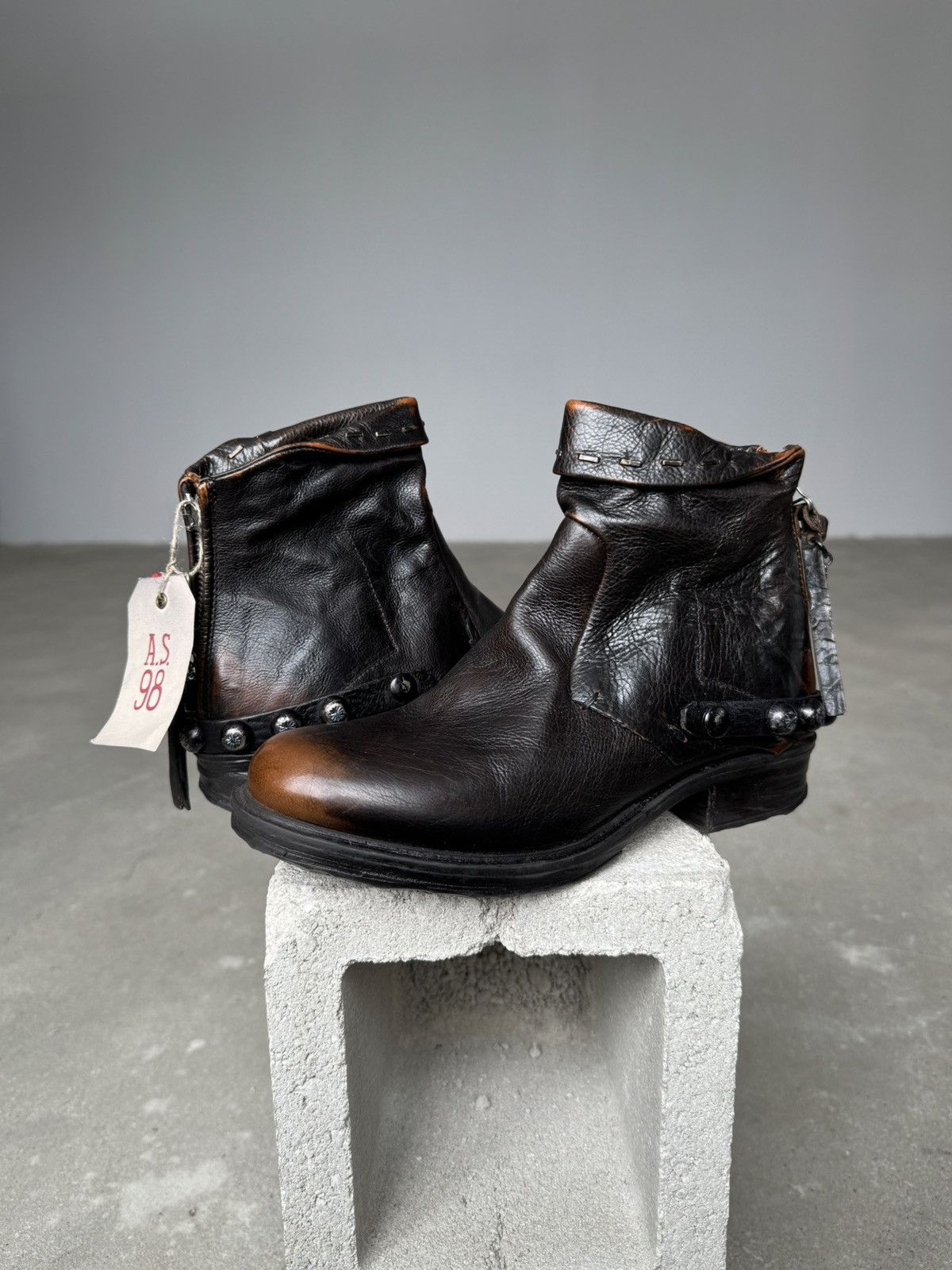 A.S.98 A.S98 Boots New Guidi Style Size US 6 / EU 39 - 6 Thumbnail