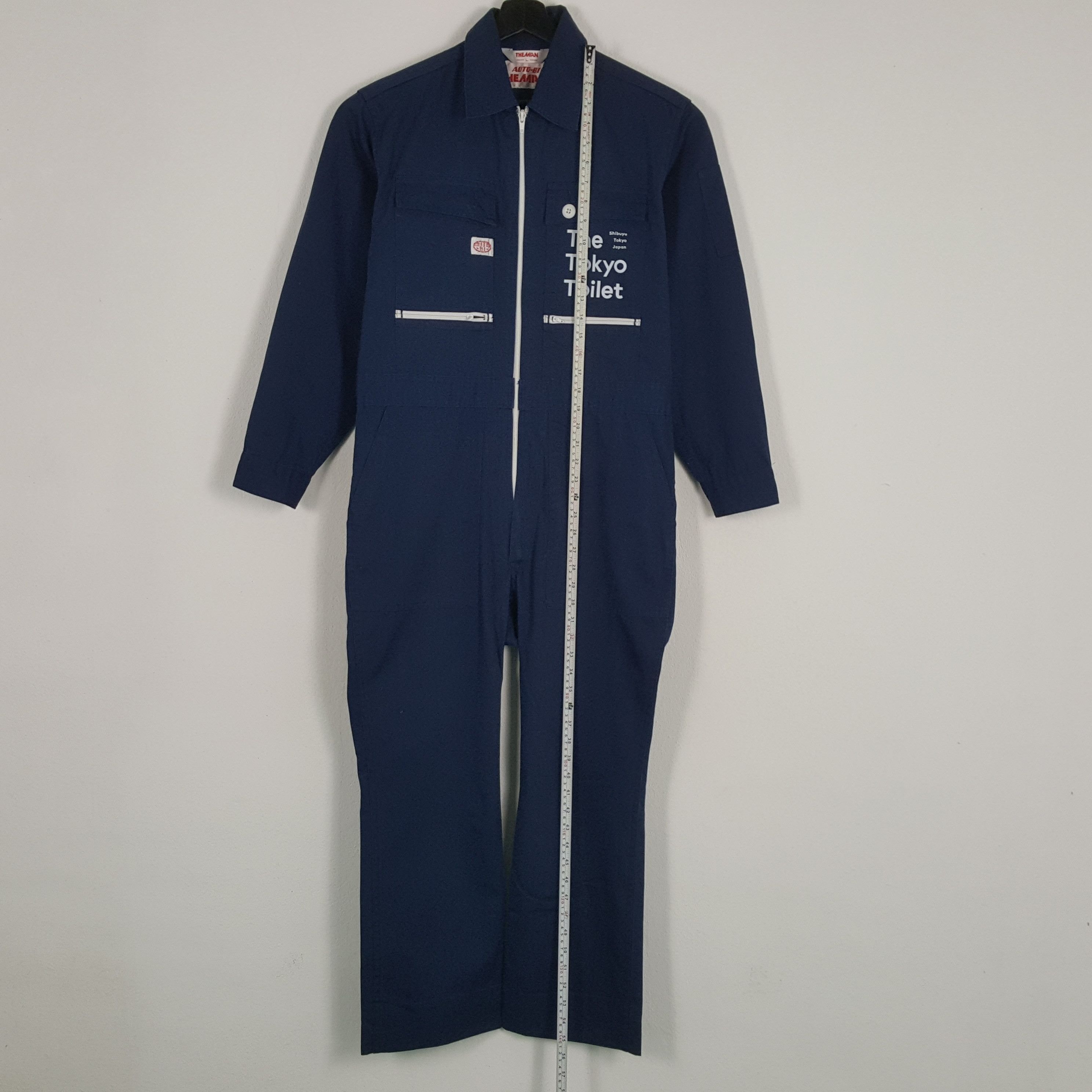 Japanese Brand × Vintage THE TOKYO TOILET Workwear Style Custom Art Coverall Jacket Size US M / EU 48-50 / 2 - 7 Thumbnail