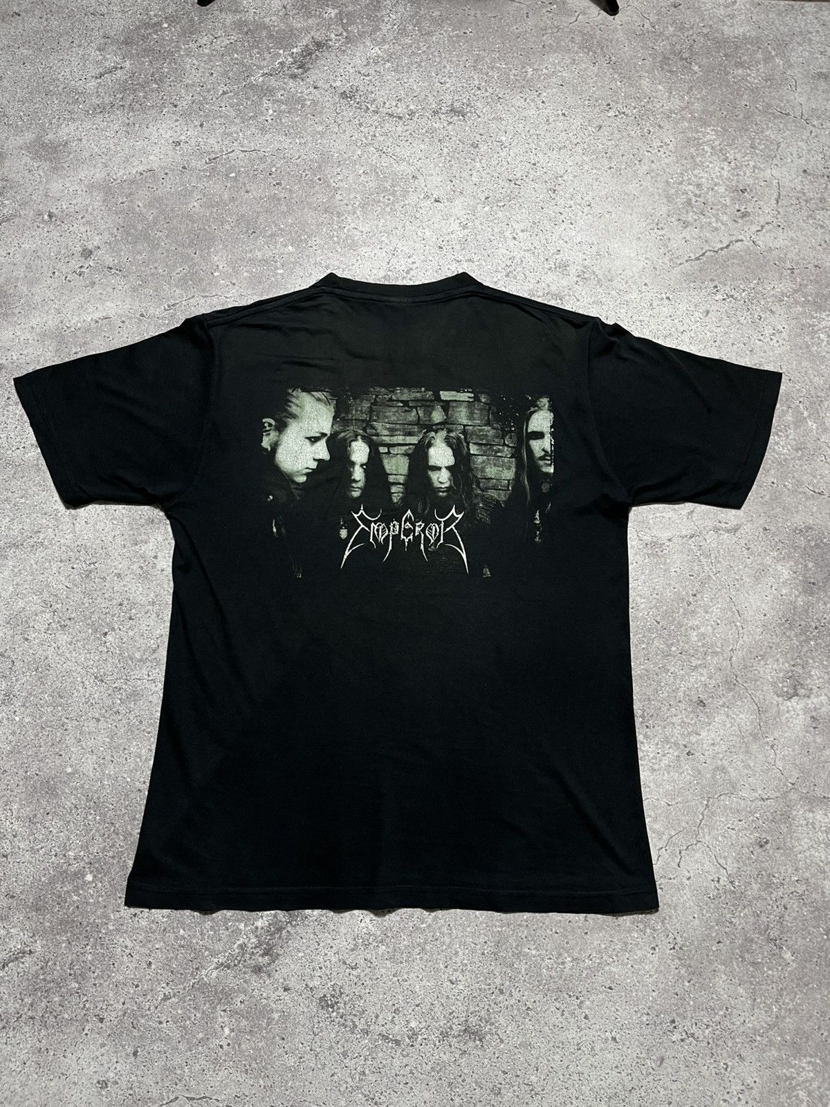 Band Tees Vintage 1990's EMPEROR "Anthems to the Welkin at Dusk"Tshirt Size US L / EU 52-54 / 3 - 2 Thumbnail