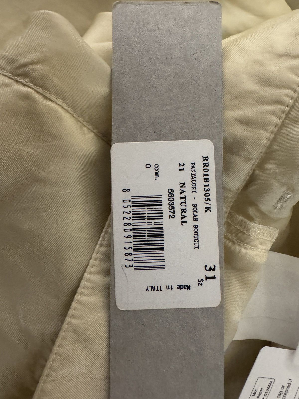 Rick Owens Rick Owens Bolan Bootcut Size US 31 - 6 Thumbnail