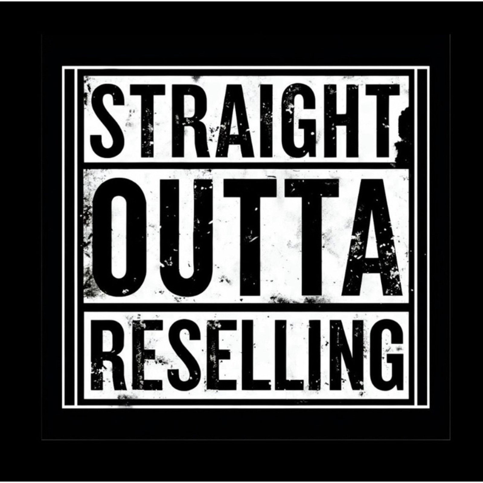 Handmade Streetwear Graphic Tee Reseller Humor Straight Outta Size US XXL / EU 58 / 5 - 8 Thumbnail