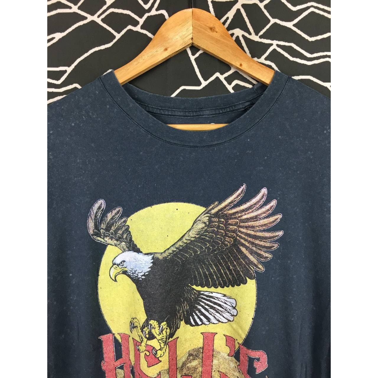 Vintage Hell's Canyon Arizona Usa Eagle Graphic Biker Vibe Tee Size US S / EU 44-46 / 1 - 3 Thumbnail