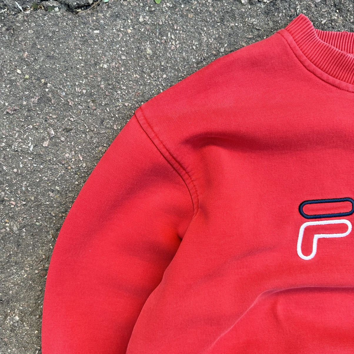 Fila × Vintage Vintage Fila Big Logo Sweatshirt Size M Streetwear Oversize Size US M / EU 48-50 / 2 - 3 Thumbnail