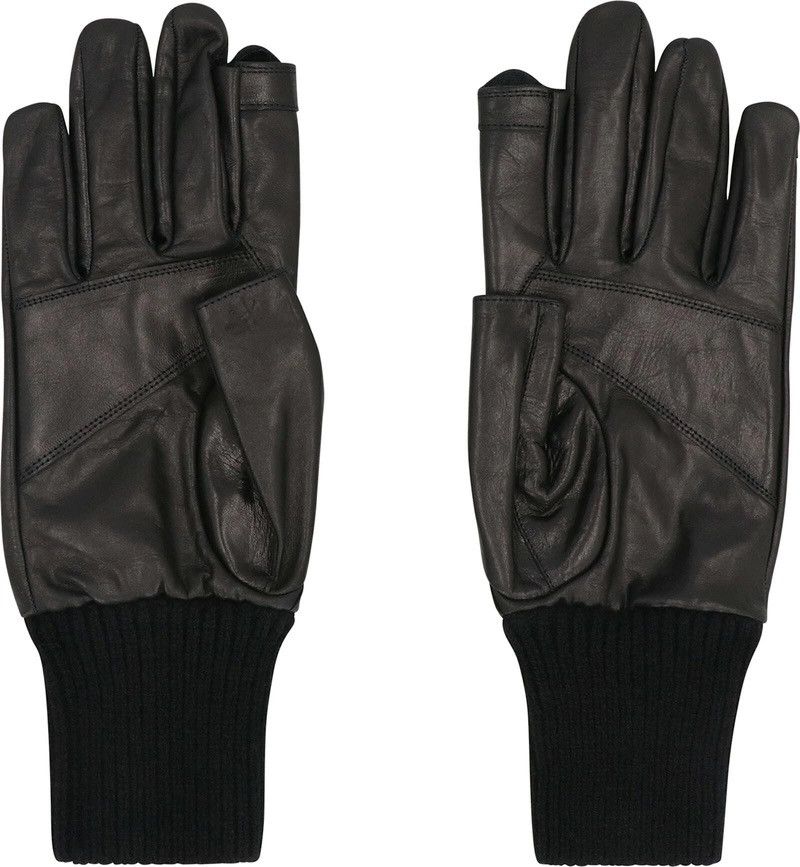 Rick Owens Rick Owens Leather Gloves Size ONE SIZE - 5 Thumbnail