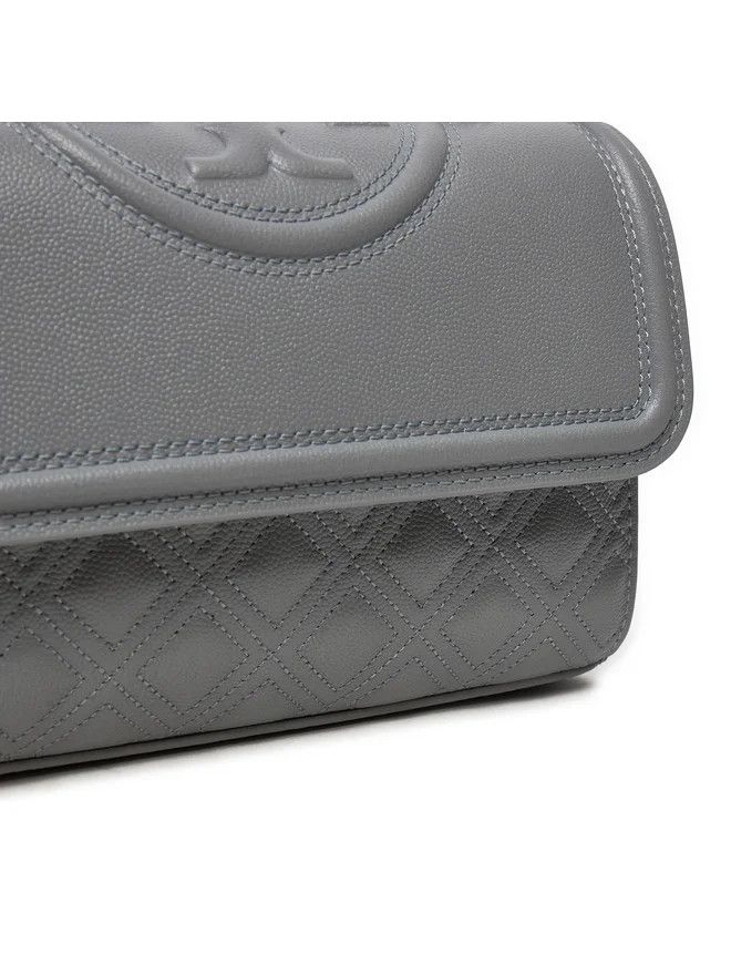 Tory Burch o1s22i1n1024 Size: OS / Fleming Small Shoulder Bag in Grey Size ONE SIZE - 3 Thumbnail