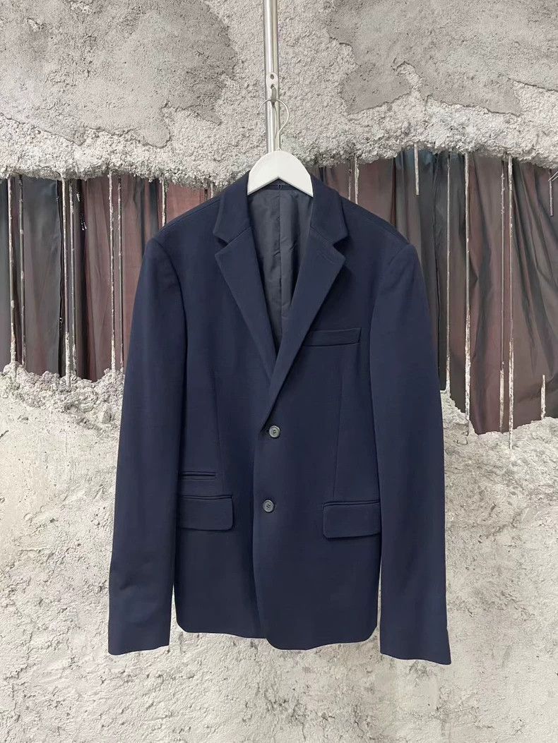 Prada Prada Blue Formal Blazer Size 48 - dmc Size US L / EU 52-54 / 3 - 1 Thumbnail