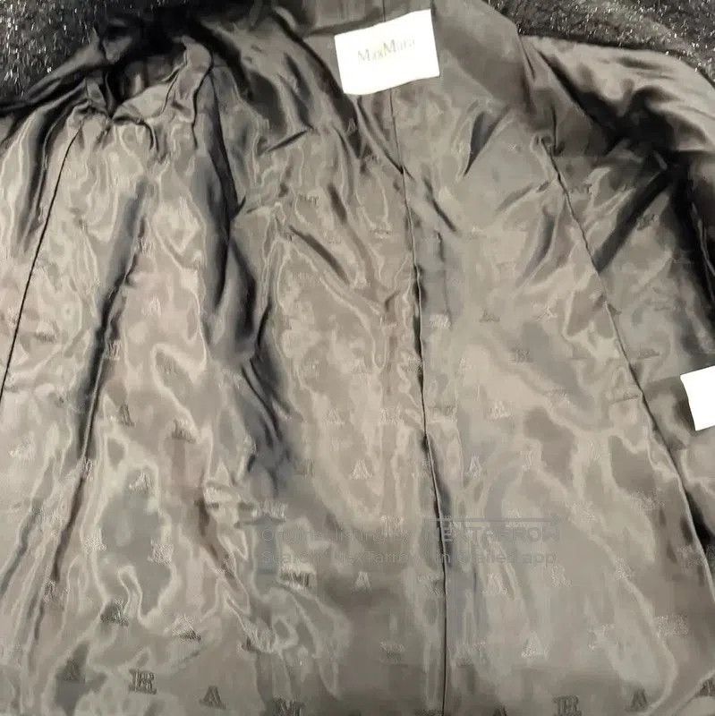 Max Mara MaxMara Cozy Black Women's Coat . Size XS / US 0-2 / IT 36-38 - 4 Thumbnail