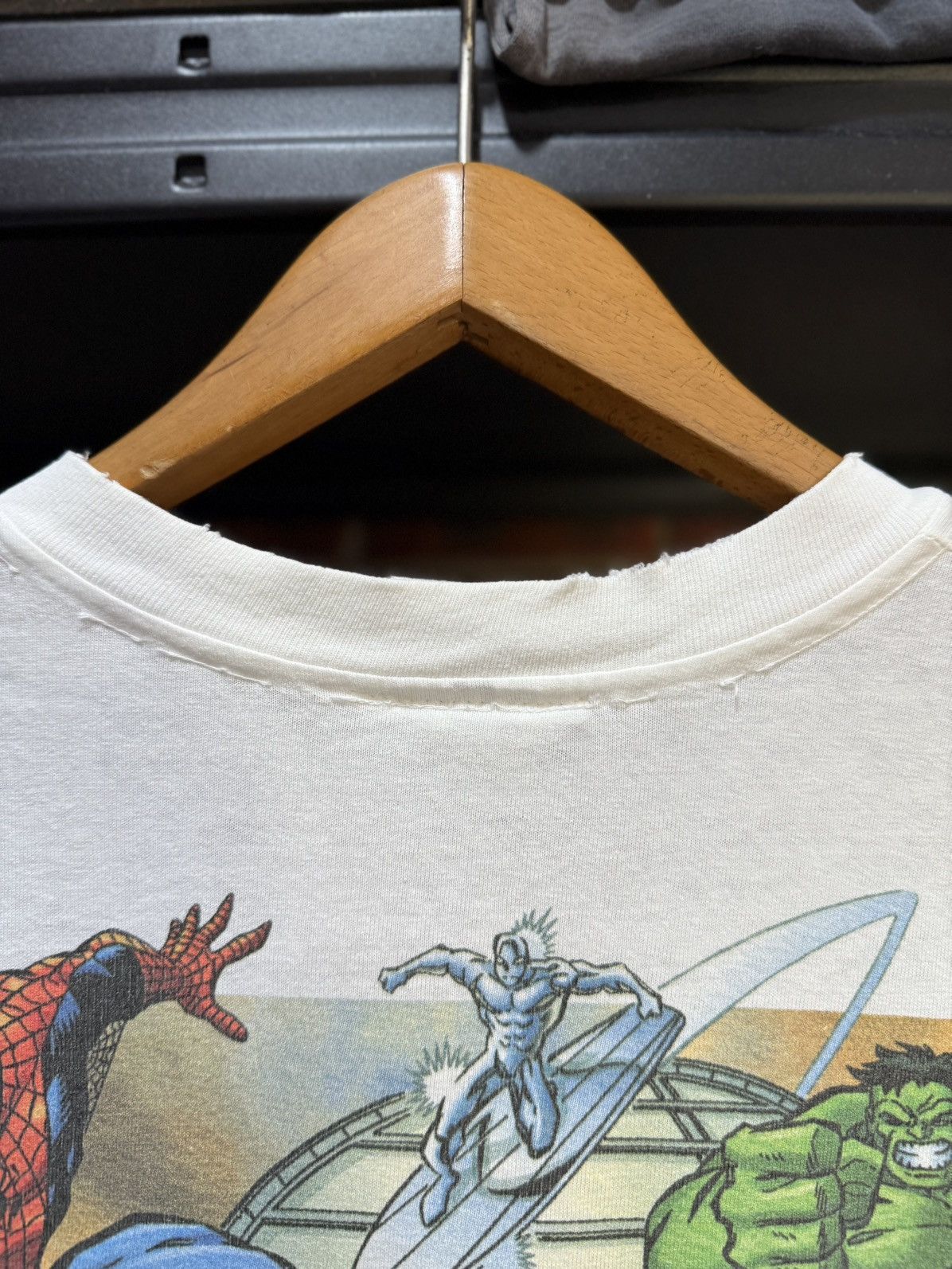 Marvel Comics Thrashed Vintage 90s Marvel Mania Universal Studios Tee Size US M / EU 48-50 / 2 - 5 Thumbnail