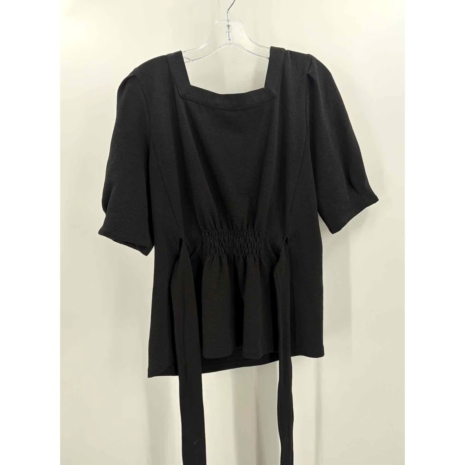 Vintage Current Air Blouse Black Size Medium - Pre-Owned, Regular, SKU#763645 Size M / US 6-8 / IT 42-44 - 3 Thumbnail