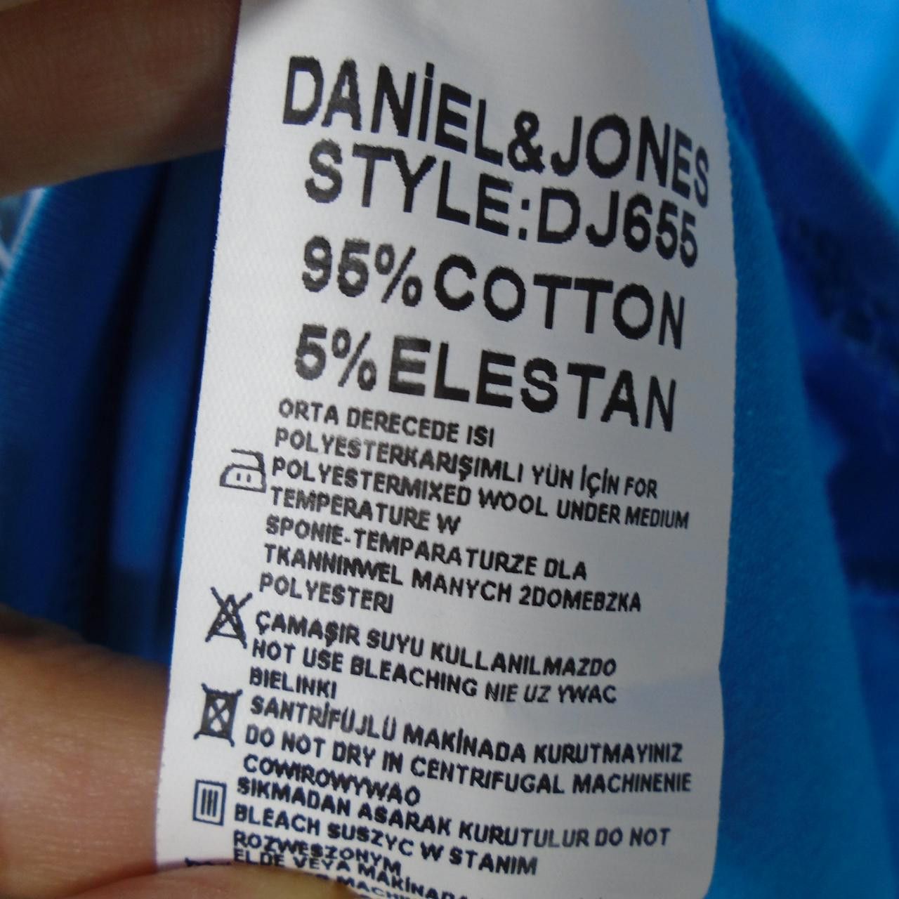 Vintage Men's Sweatshirt Daniel & Jones. Blue. XL. Used. Good Size US XL / EU 56 / 4 - 11 Thumbnail