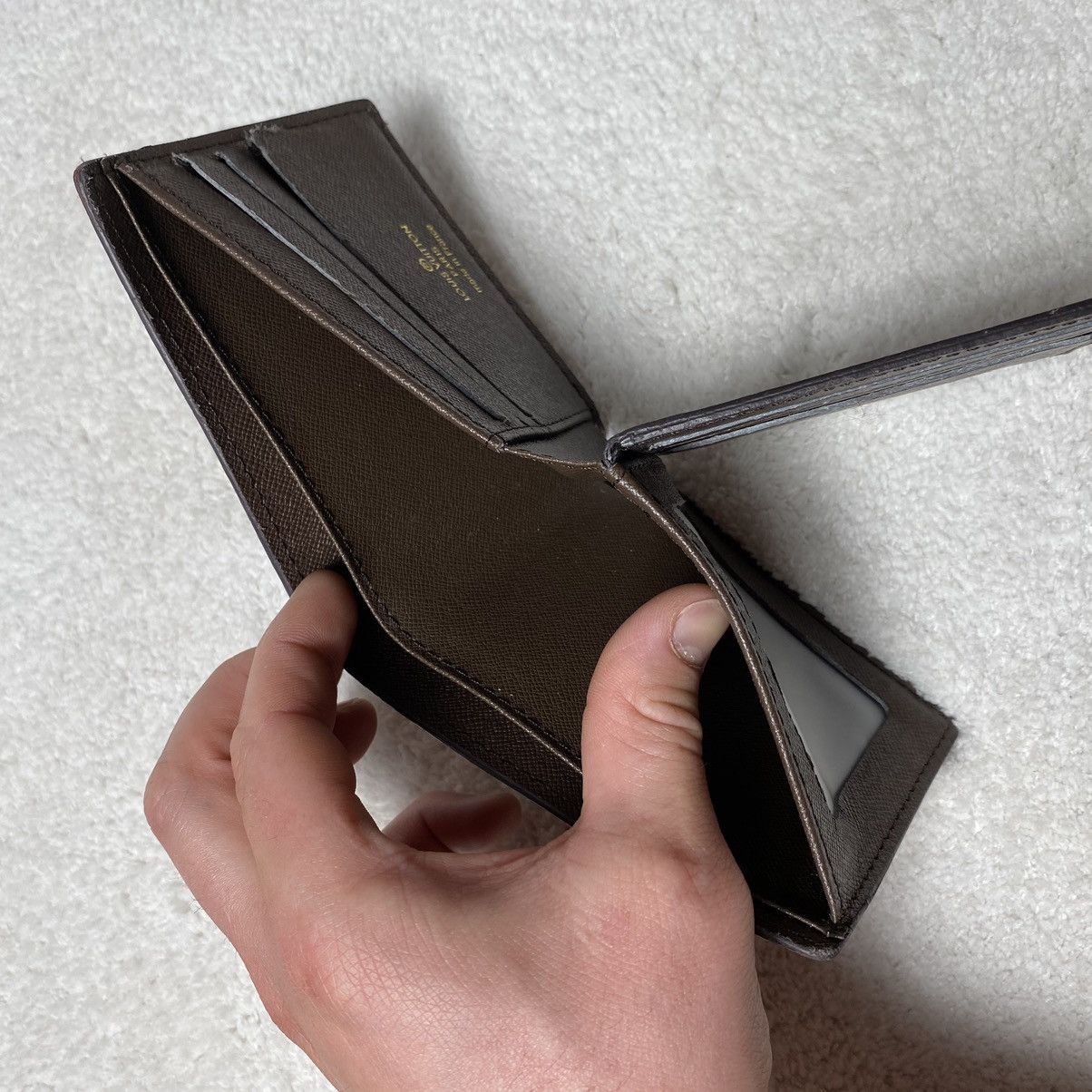 Louis Vuitton Leather Wallet Louis Buitton canvas Size ONE SIZE - 9 Thumbnail