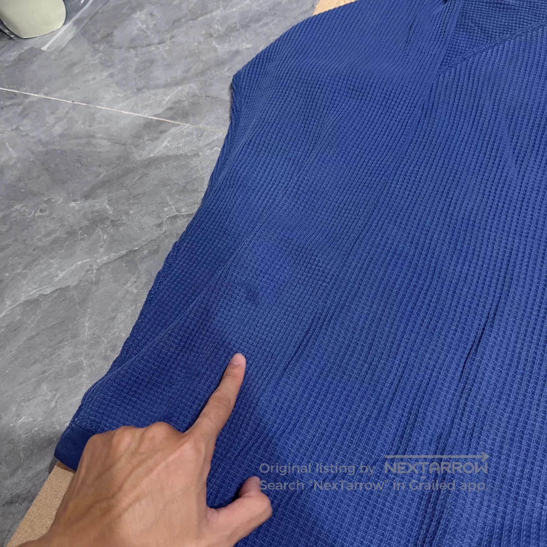 Stussy Stussy Waffle Long Sleeve Shirt. Size US XL / EU 56 / 4 - 4 Thumbnail