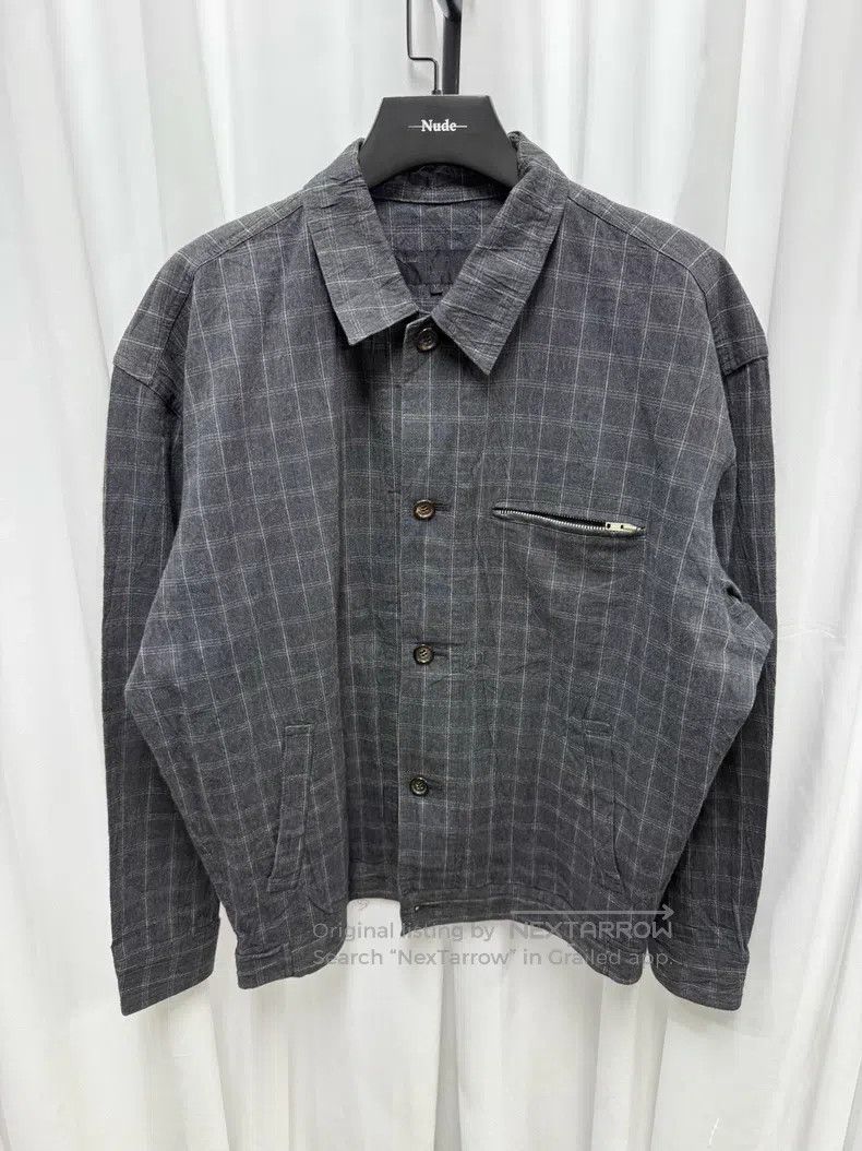 Comme des Garcons Comme des Garcons Pocket Pleated Plaid Jacket Size US M / EU 48-50 / 2 - 1 Thumbnail