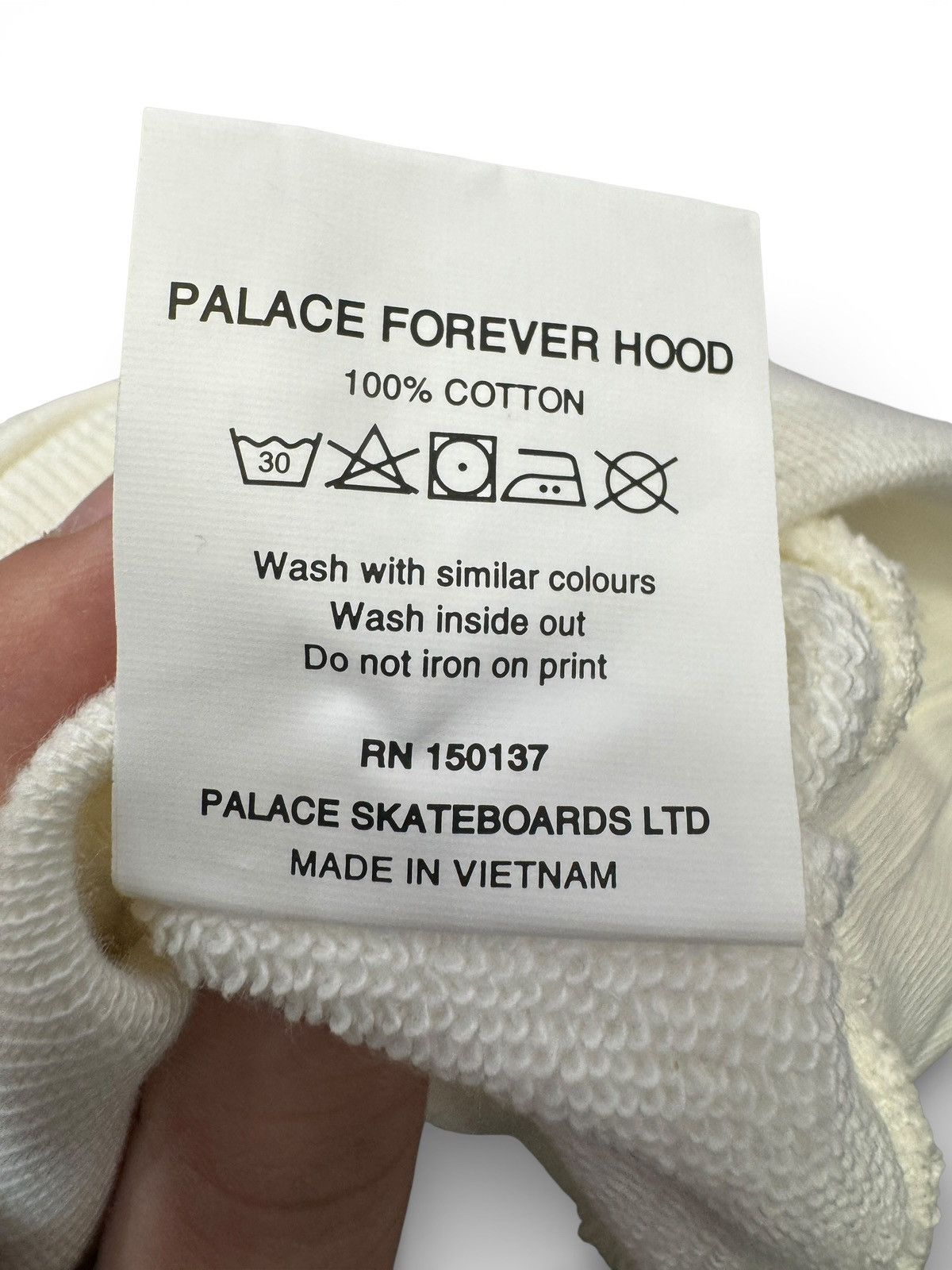 Palace Palace Forever White Hoodie Size US M / EU 48-50 / 2 - 5 Thumbnail