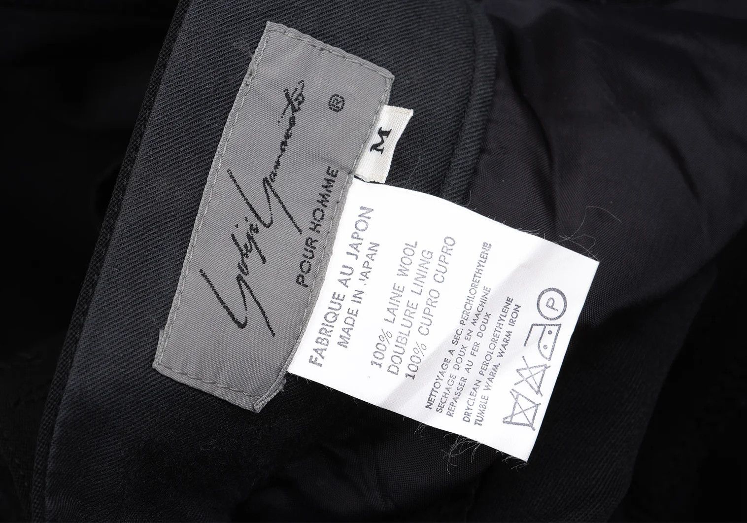 Yohji Yamamoto Yohji Yamamoto Pocket Design Wool Gabardine Pants Size US 38 / EU 54 - 17 Thumbnail