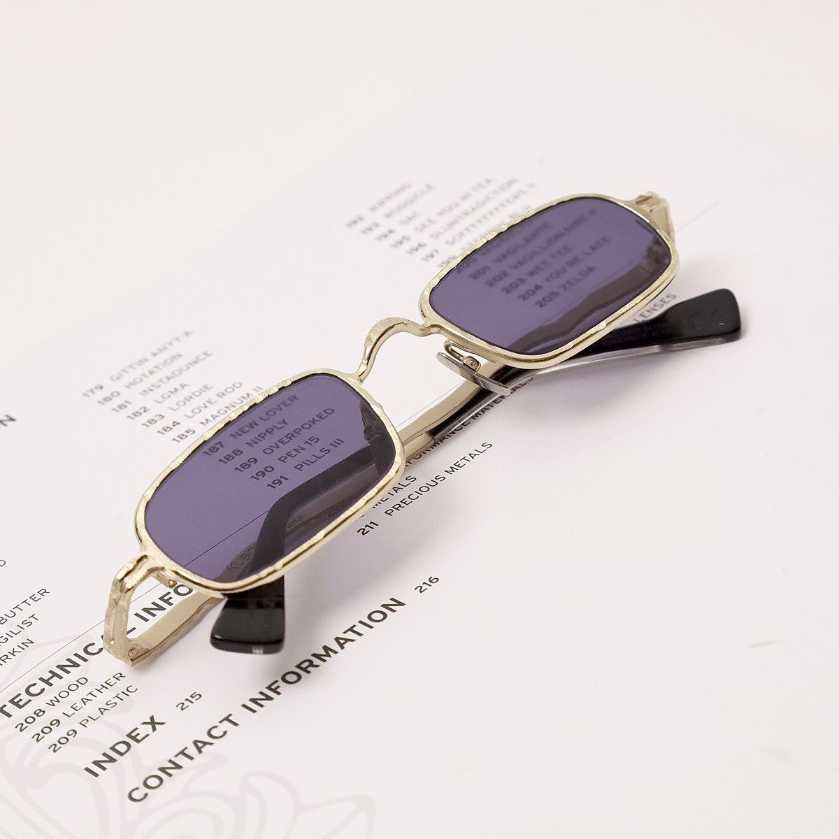Kuboraum KUBORAUM Z18 SUNGLASSES Size ONE SIZE - 8 Thumbnail