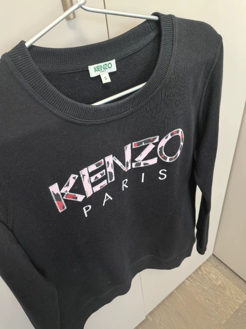 Kenzo KENZO Color stripes black hoodie Size S / US 4 / IT 40 - 5 Thumbnail