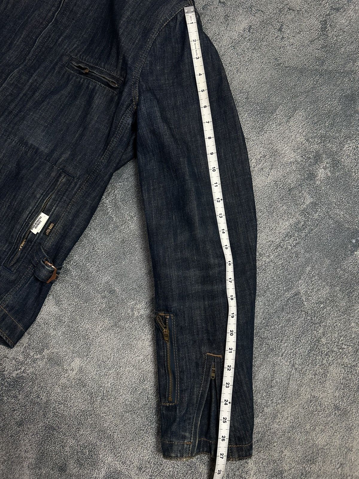 Japanese Brand Power age Motor Cycle denim Gore-tex Size US XL / EU 56 / 4 - 14 Thumbnail