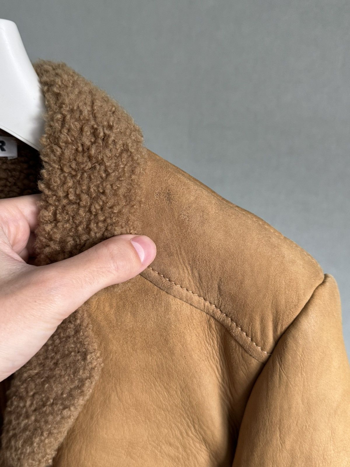 Jil Sander Jil Sander Shearling Size S / US 4 / IT 40 - 3 Thumbnail