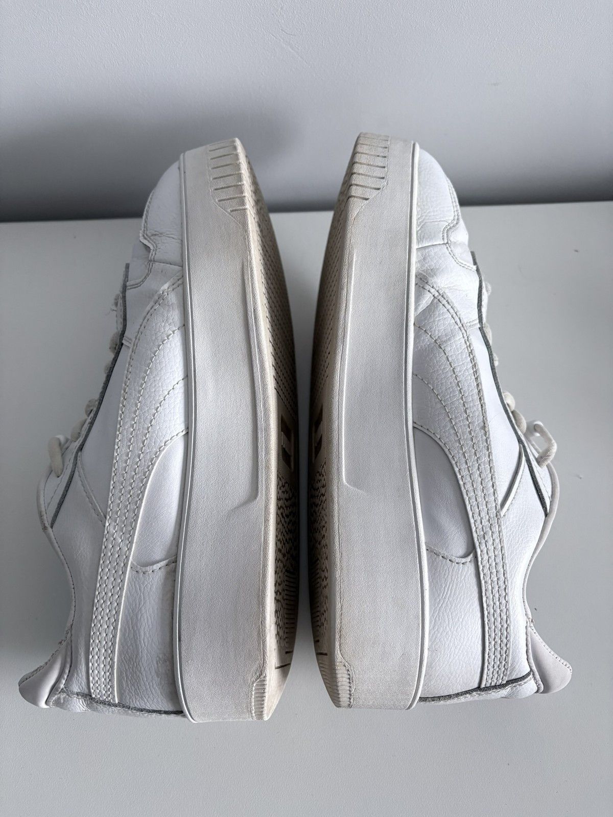 Puma Puma Carina Lift leather white platform women's size 39 Size US 9 / IT 39 - 6 Thumbnail