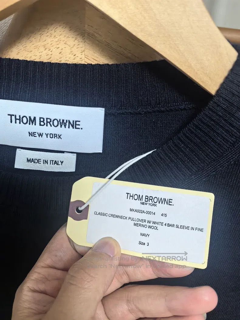 Thom Browne Thom Browne Classic Sweater Size US L / EU 52-54 / 3 - 2 Thumbnail