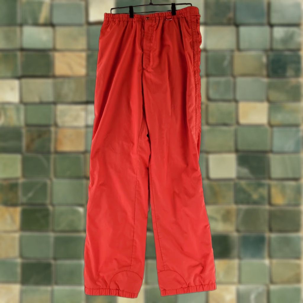 Obermeyer VINTAGE Obermeyer Snow Pants GTX Red Mens XL 36-38x34 Side Zip 90s Ski Pants Men Size US 36 / EU 52 - 1 Thumbnail