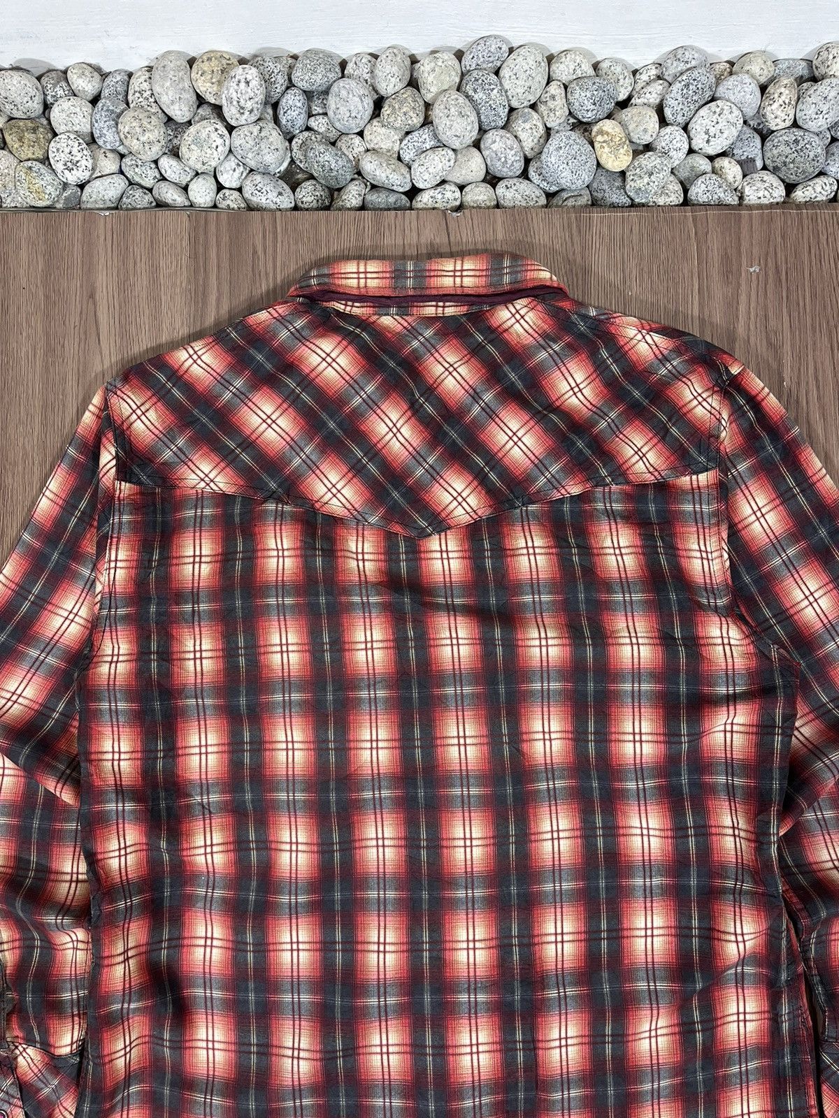 Japanese Brand × Tornado Mart × semanticdesign Semantic Design Double Collar Western Style Plaid Shirt Size US L / EU 52-54 / 3 - 4 Thumbnail