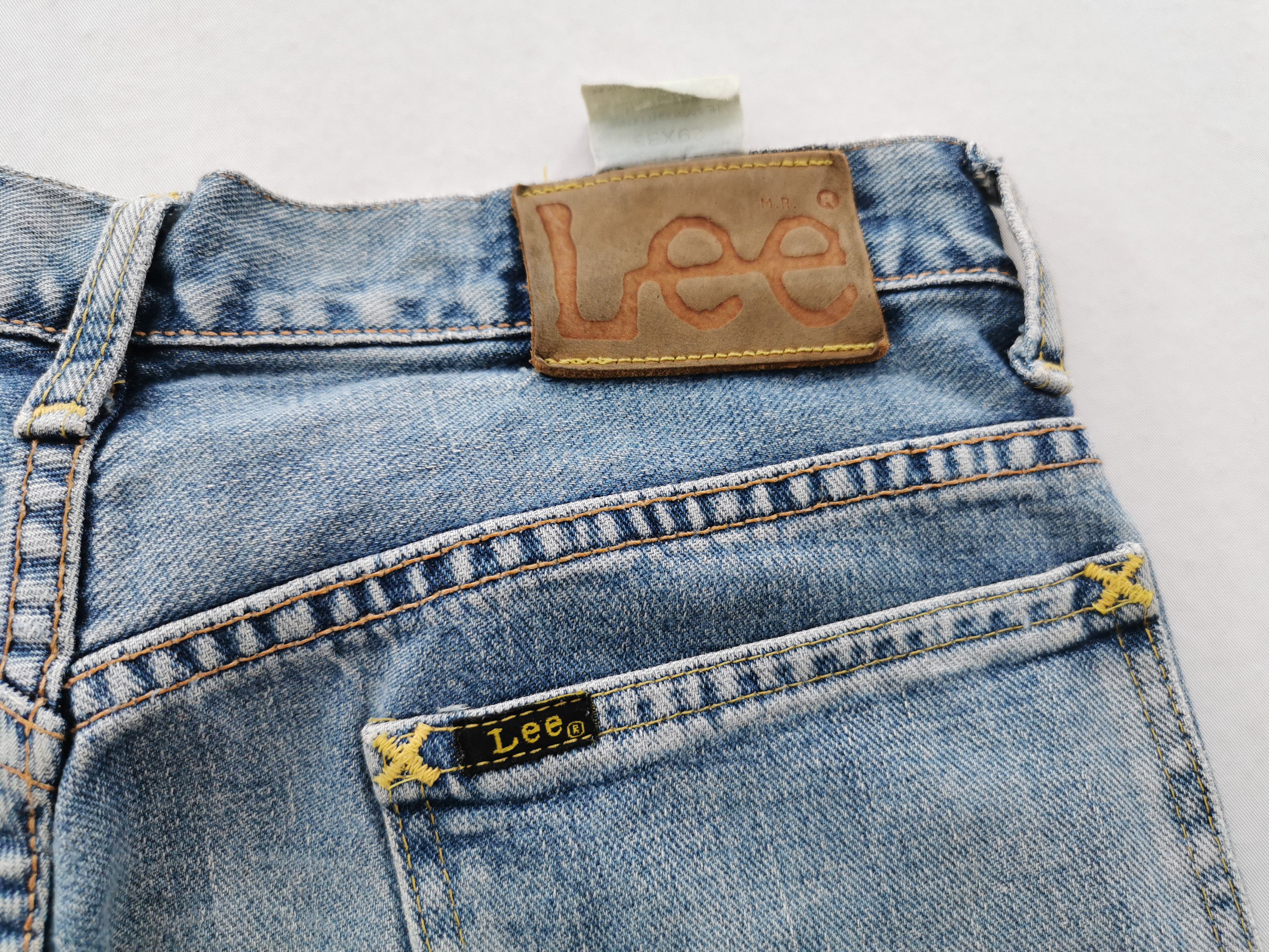 Lee Distressed Vintage 90's Lee Half Selvedge Made In Japan Size US 29 - 6 Thumbnail