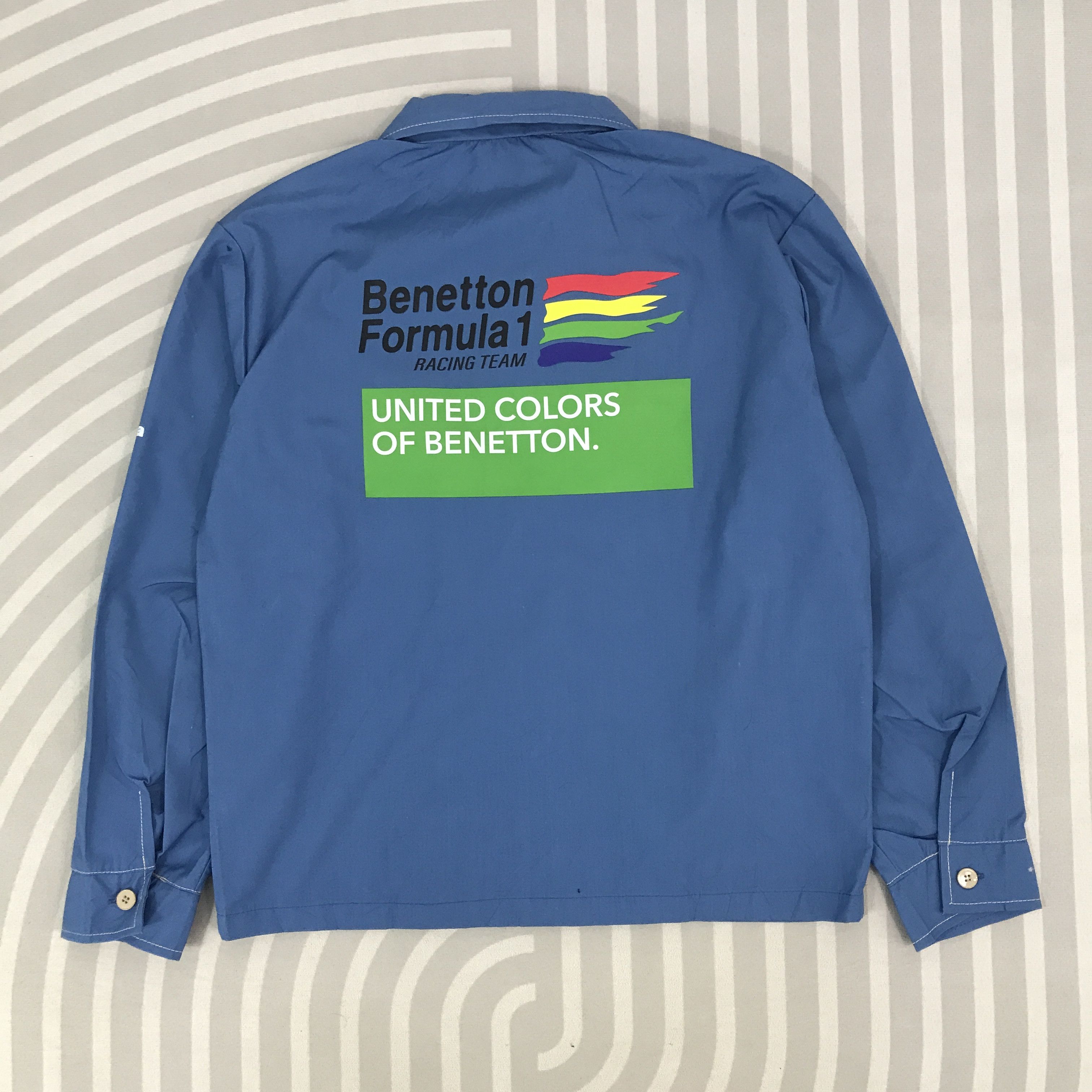 BENETTON FORMULA 1 SPARCO Jacket Men's XL Vintage 1997