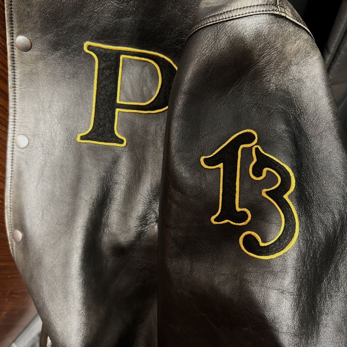 Prada Prada Oversized Leather Bomber Jacket Size US L / EU 52-54 / 3 - 6 Thumbnail