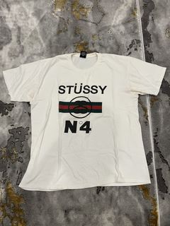 Rare Vintage 90s Stussy Stücci Gucci Monogram Logo Hoodie 