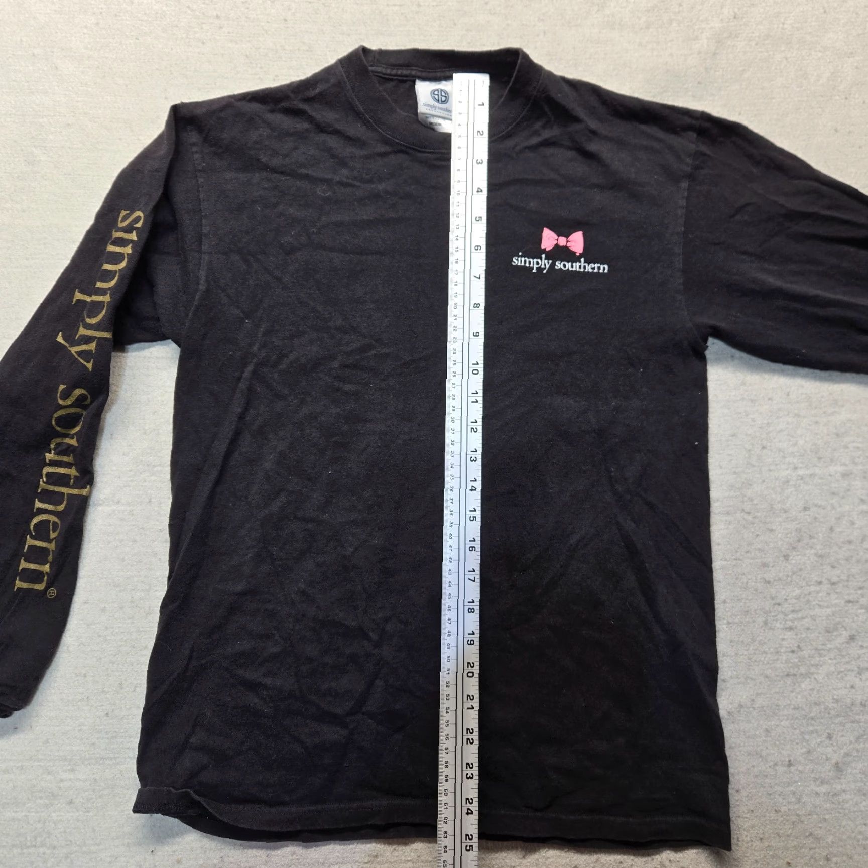 Vintage Simply Southern Black Duck Boot Tee T-Shirt Long Sleeve Adult Women's M Medium Size M / US 6-8 / IT 42-44 - 7 Thumbnail
