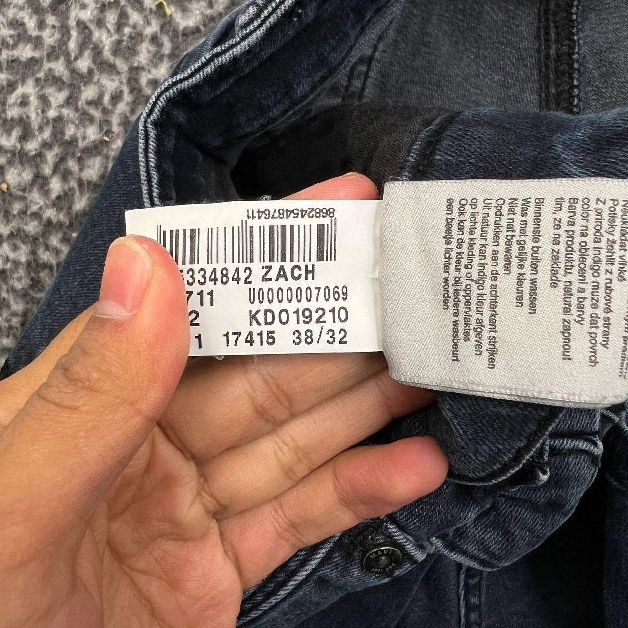 Mavi Mavi Zach Jeans Men 38x32 Straight Leg Denim Pants Pocket Size US 38 / EU 54 - 9 Thumbnail