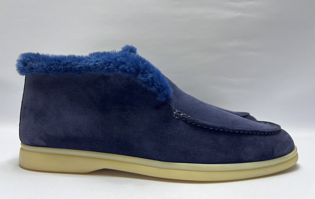 Loro Piana Loro Piana - Open Walk Suede & Fur Chukka Boots Size US 8 / IT 38 - 2 Thumbnail