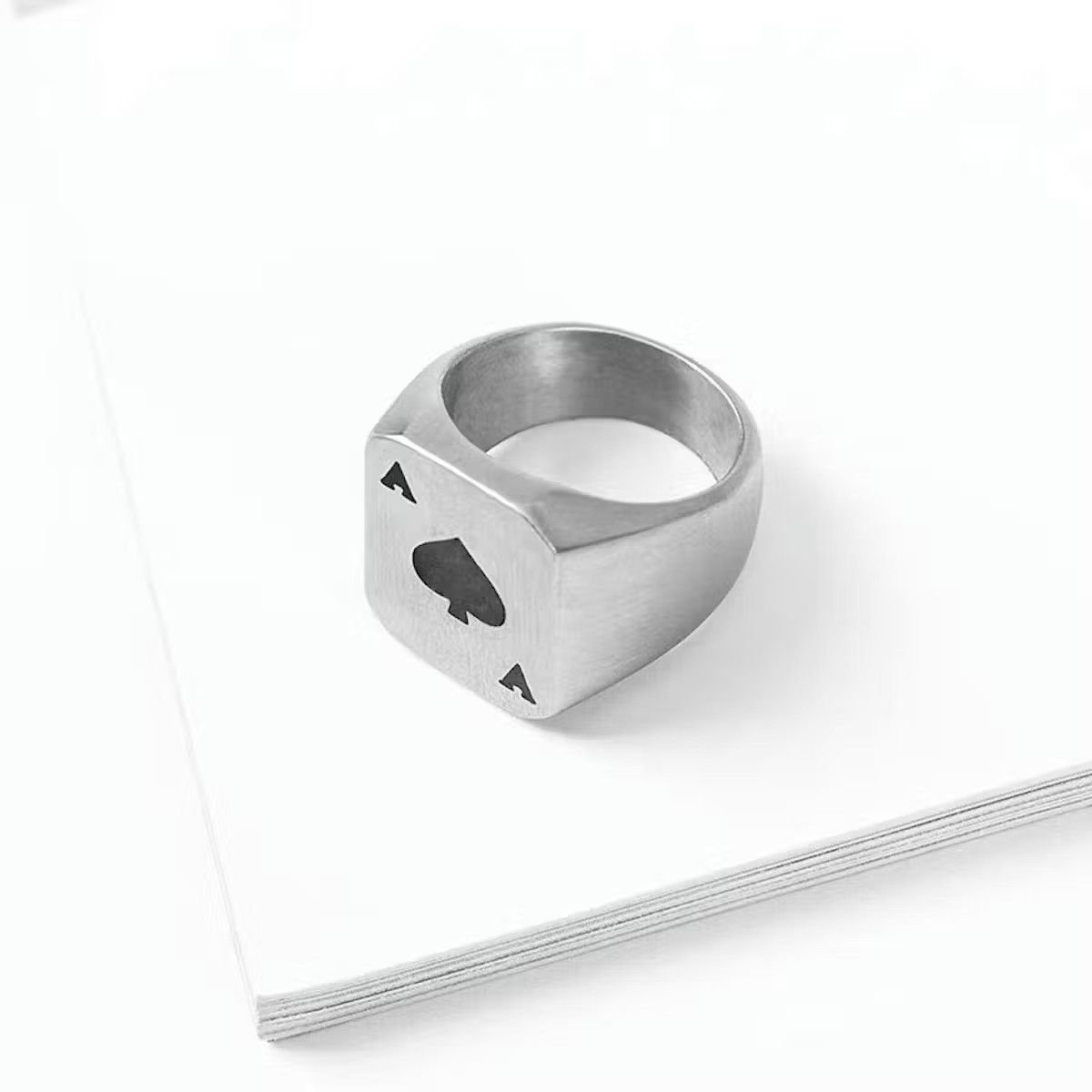 Designer × Vintage Retro punk rings Size ONE SIZE - 4 Thumbnail