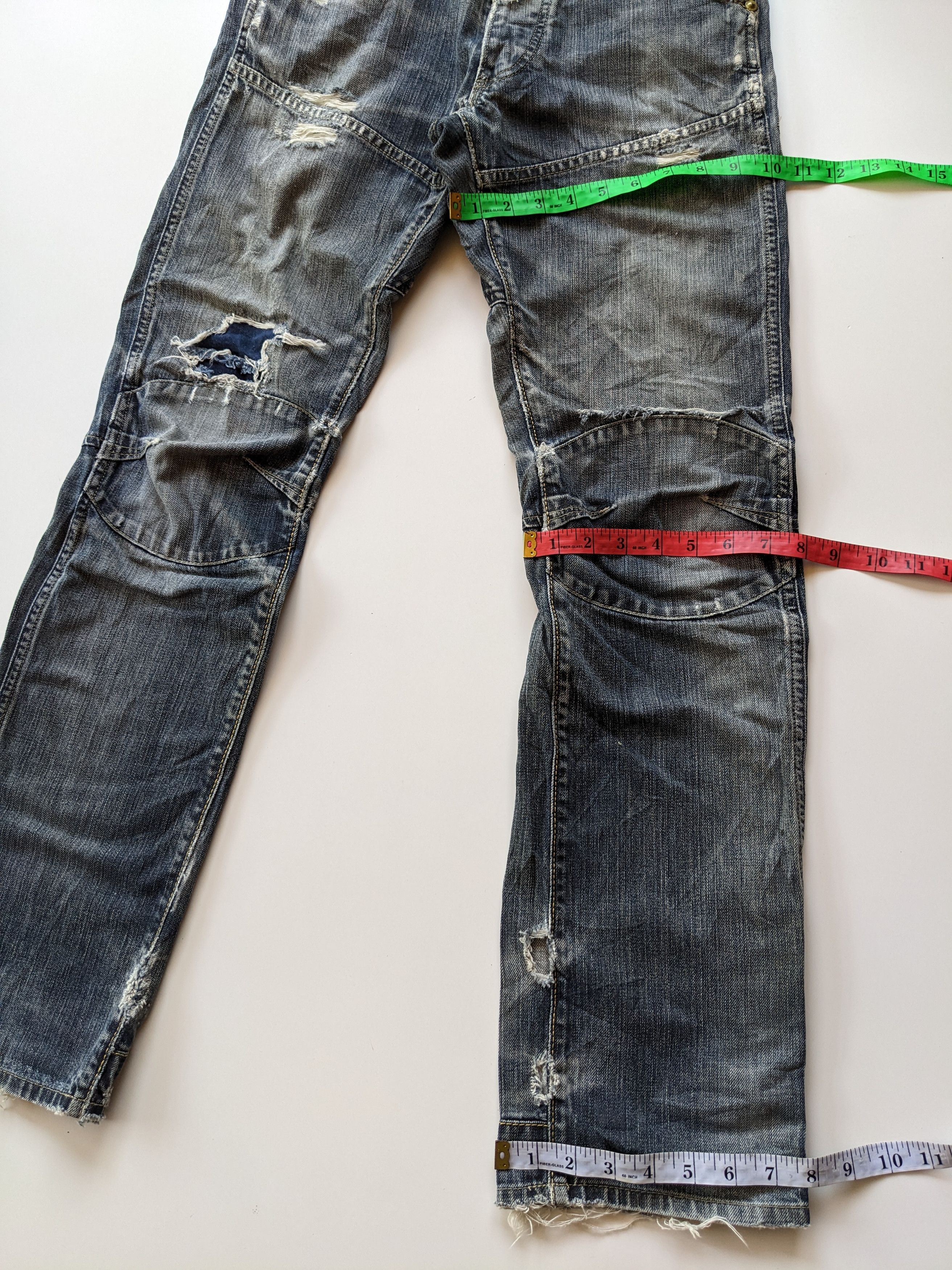 G-Star G-Star Raw distressed clawmark faded jeans Size US 30 / EU 46 - 12 Thumbnail