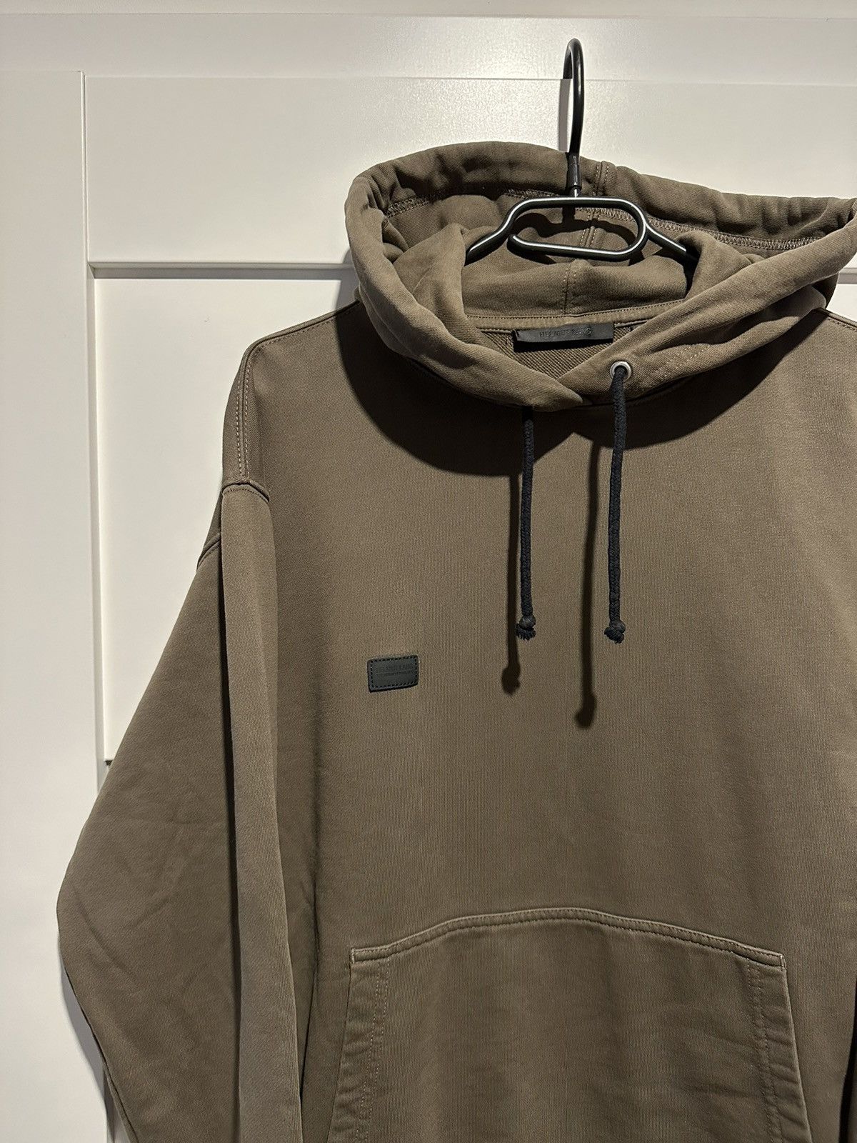 Helmut Lang Helmut Lang Khaki Combo Hoodie Olive Size US S / EU 44-46 / 1 - 2 Thumbnail