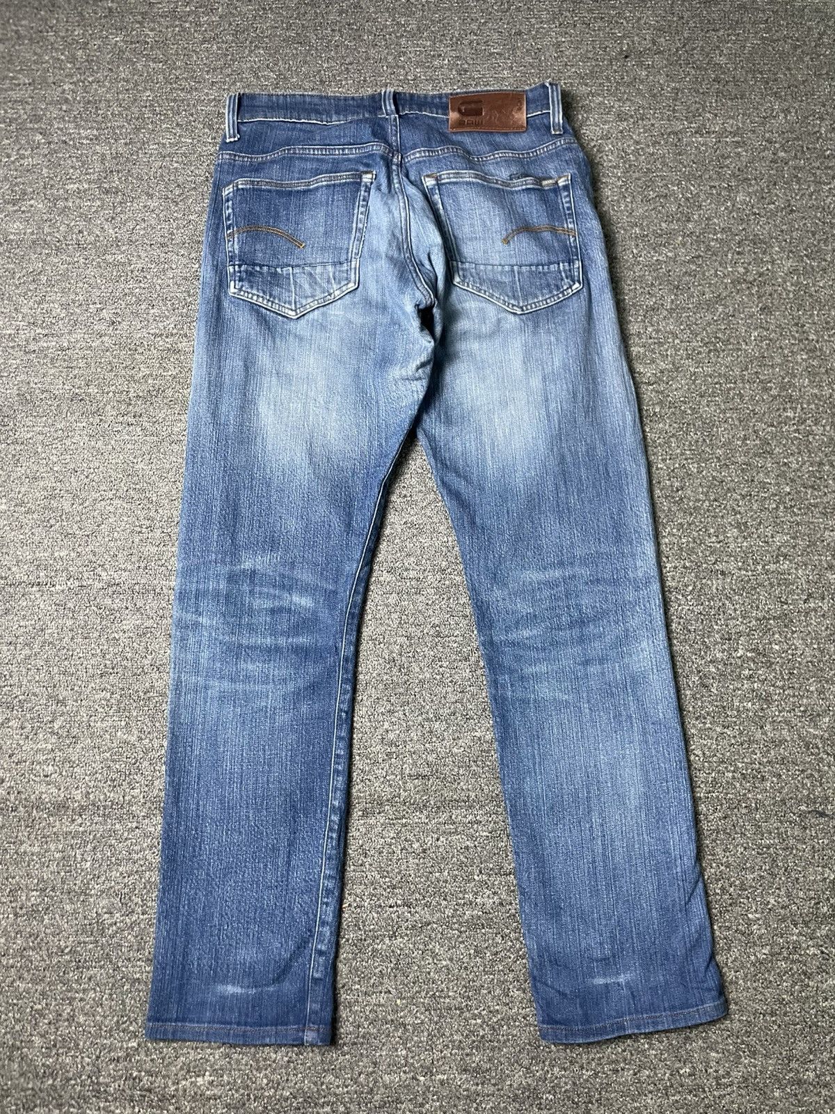 G-Star × Vintage G STAR RAW Brand Tapered Jeans (84) Size US 30 / EU 46 - 16 Thumbnail
