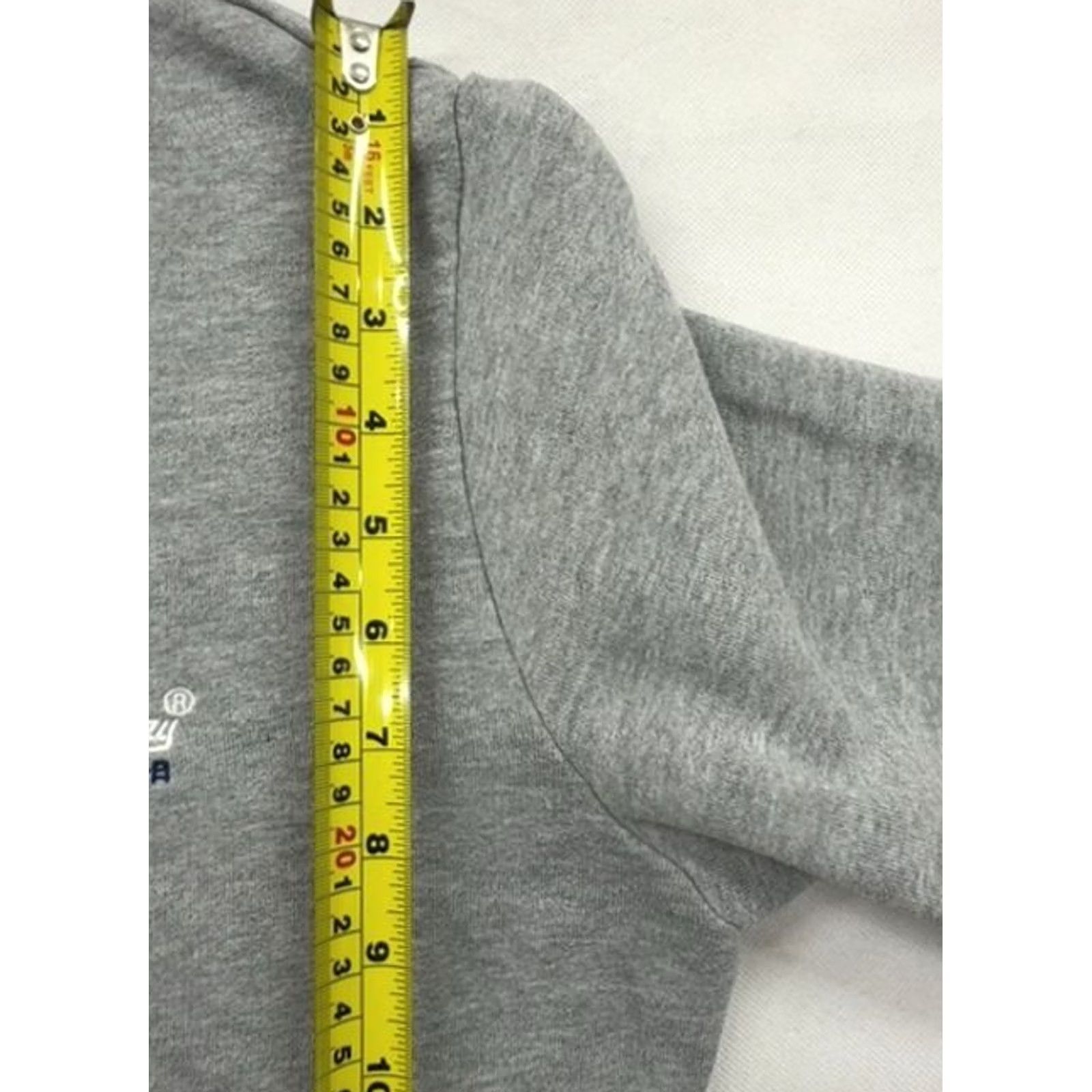 Superdry Superdry Zip Hoodie Mens L Orange Label Grey Cotton Blend Size US L / EU 52-54 / 3 - 6 Thumbnail