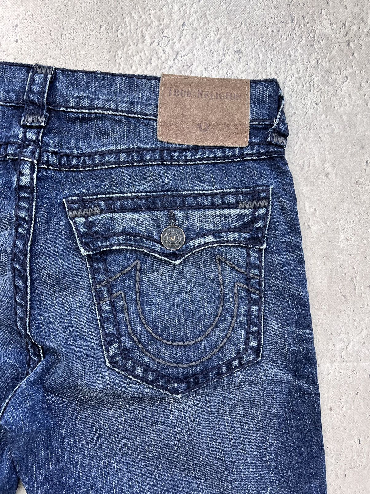 Japanese Brand × True Religion True Religion y2k Flare Japanese Jeans Distressed Size US 34 / EU 50 - 8 Thumbnail