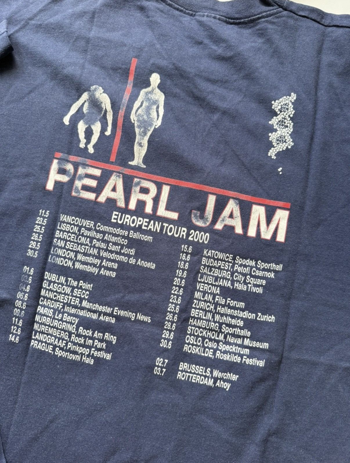 Vintage 2000 Vintage Pearl Jam Rock T-Shirt Screen stars Size XL Size US XL / EU 56 / 4 - 2 Thumbnail