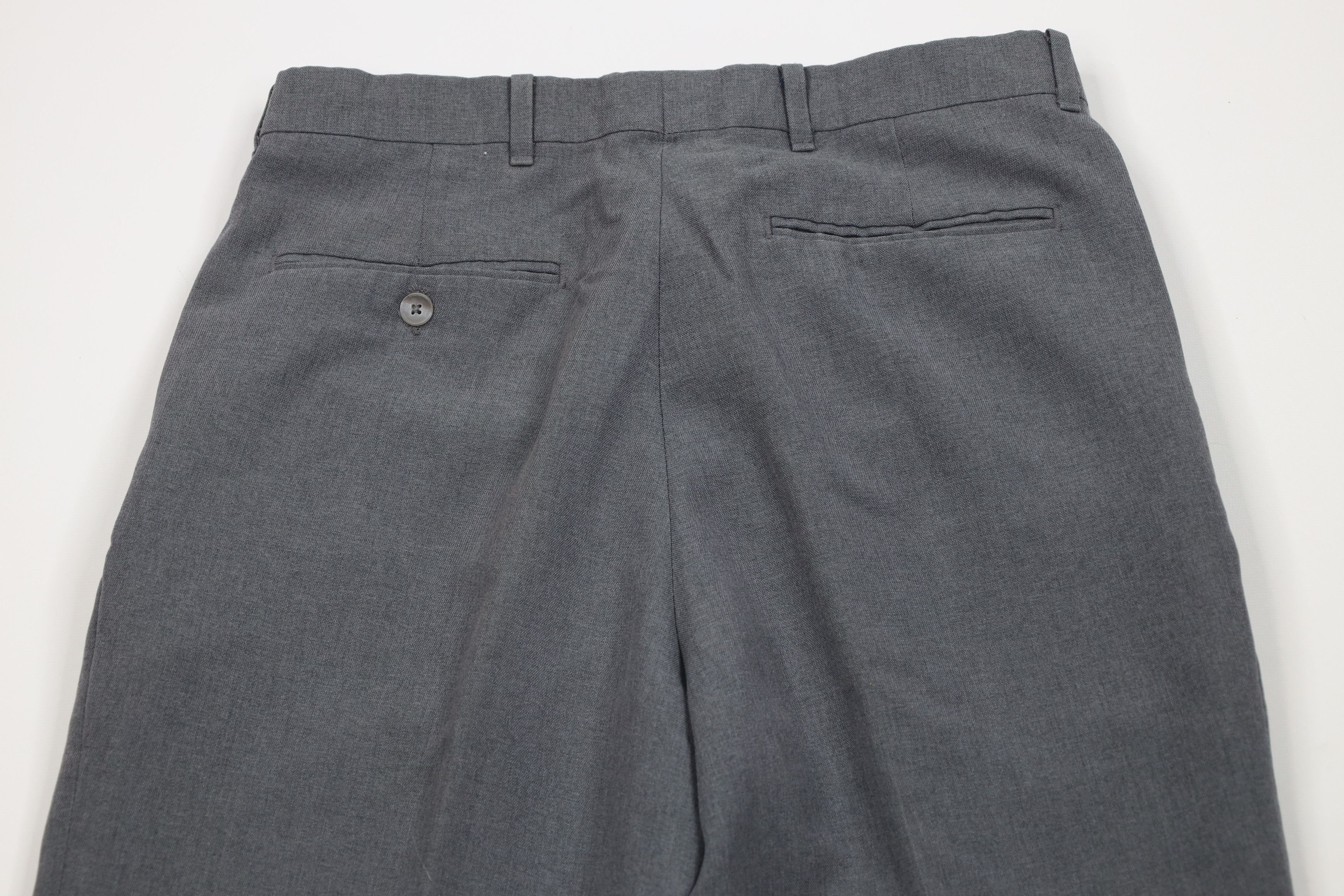 Levi's Vintage 80s 90s Levis Knit Straight Leg Chino Pants Gray USA Size US 30 / EU 46 - 8 Thumbnail