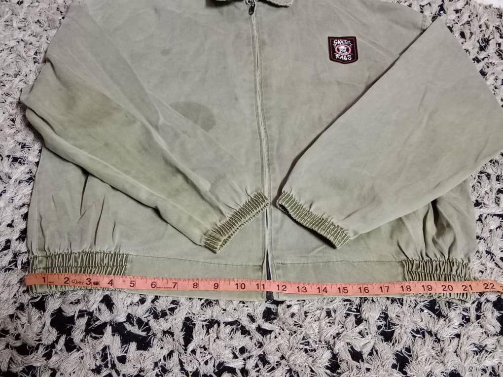 Vintage Vintage Skate Rags zipper j Jacket Size US L / EU 52-54 / 3 - 8 Thumbnail