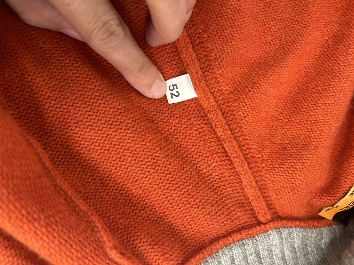 Other Orange Italian Cashmere Sweater Size 52 Size US L / EU 52-54 / 3 - 3 Thumbnail