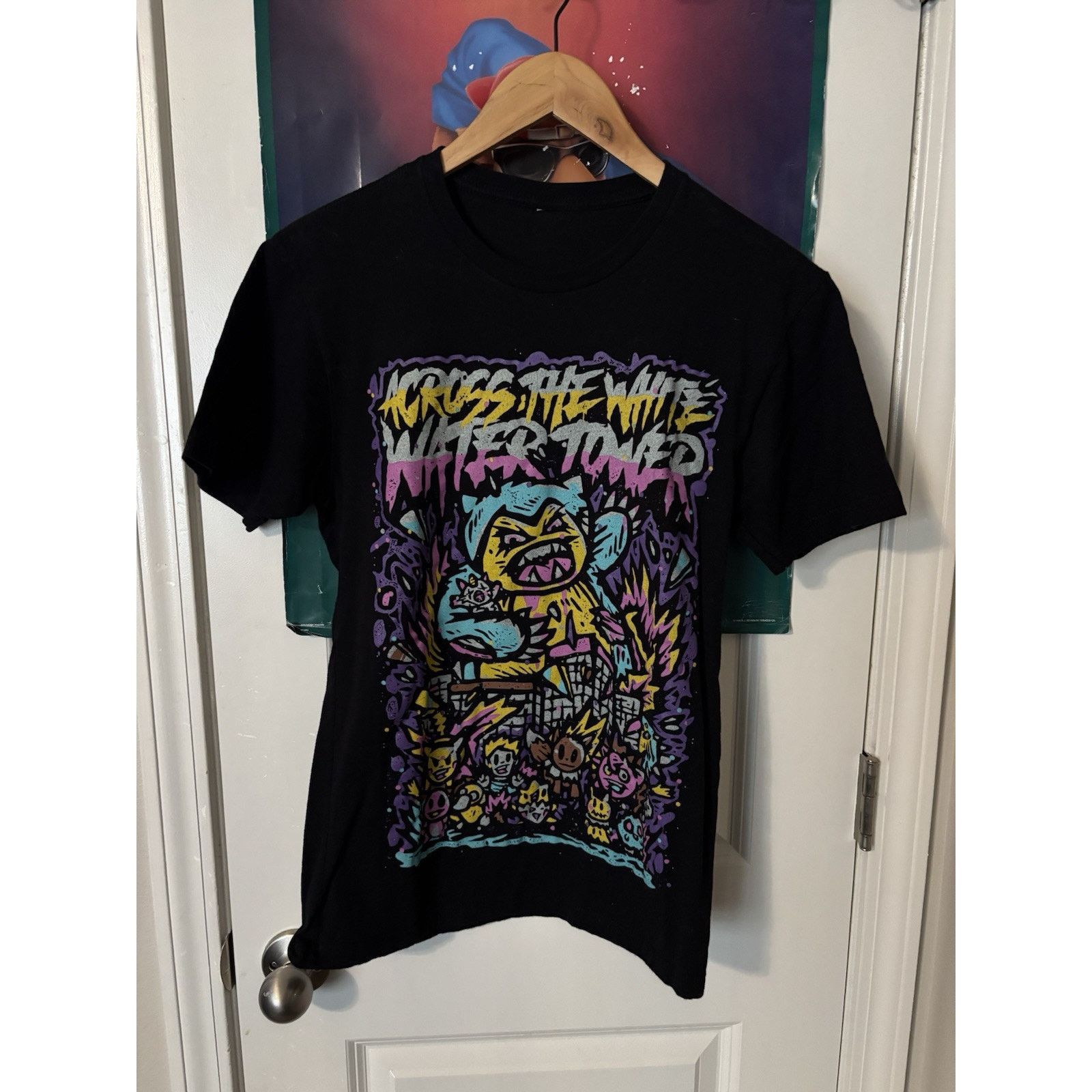 The Unbranded Brand band tour y2k Across The White Water Tower Pokémon shirt Size US S / EU 44-46 / 1 - 1 Thumbnail